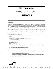 HA17080 datasheet pdf Hitachi Semiconductor