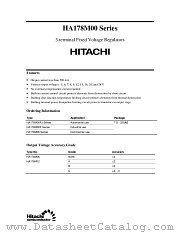 HA178M15PJ datasheet pdf Hitachi Semiconductor