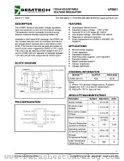 LP2951CM-5 datasheet pdf Semtech
