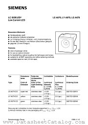 LGA679 datasheet pdf Siemens