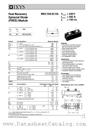 MEO550-02DA datasheet pdf IXYS Corporation