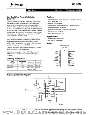 HIP1012ACB-T datasheet pdf Intersil