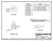 21-0117G datasheet pdf MAXIM - Dallas Semiconductor