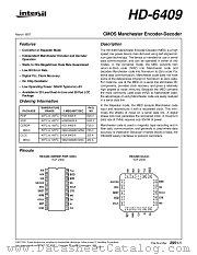 HD9P6409-9 datasheet pdf Intersil
