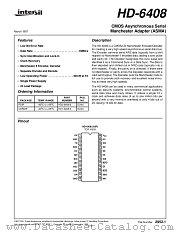 HD3-6408-9 datasheet pdf Intersil