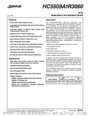 HC4P5509A1R3060 datasheet pdf Intersil
