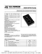 GS25T48-12 datasheet pdf ST Microelectronics