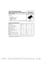 FZT1053 datasheet pdf Zetex Semiconductors