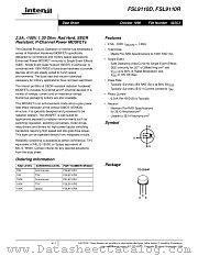 FSL9110R datasheet pdf Intersil