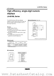 LA-601VL datasheet pdf ROHM
