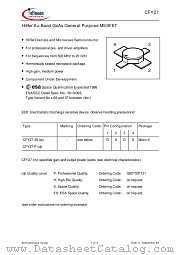 CFY27-P datasheet pdf Infineon