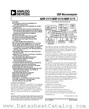 ADSP-2171KST-133 datasheet pdf Analog Devices