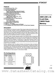 AT29C257-70 datasheet pdf Atmel