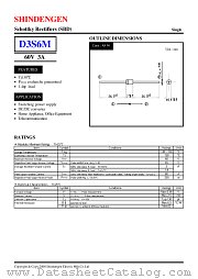 D3S6 datasheet pdf Shindengen