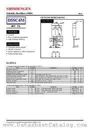 D5SC4 datasheet pdf Shindengen