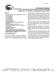 CY7C421-15JI datasheet pdf Cypress