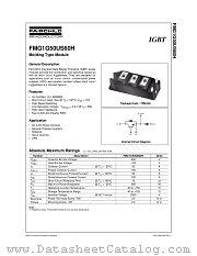 FMG1G50US60 datasheet pdf Fairchild Semiconductor