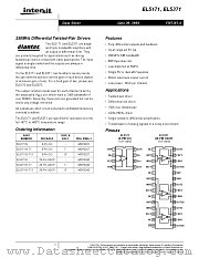 EL5371IU-T13 datasheet pdf Intersil