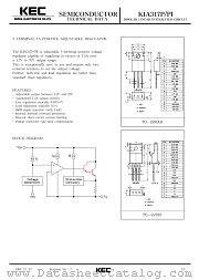 KIA317 datasheet pdf Korea Electronics (KEC)