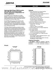 ISL6556BCR datasheet pdf Intersil