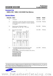 K9F2G16U0M datasheet pdf Samsung Electronic