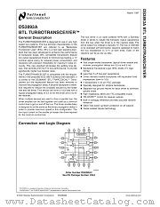 DS3893AV datasheet pdf National Semiconductor