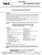 UPD784217AGC datasheet pdf NEC