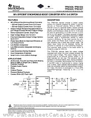 TPS61020DRC datasheet pdf Texas Instruments
