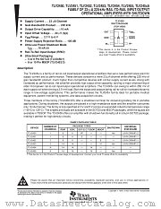 TLV245XA datasheet pdf Texas Instruments