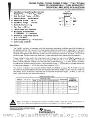 TLV2460IDBV datasheet pdf Texas Instruments