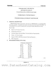 TMP82C59A datasheet pdf TOSHIBA