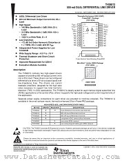 THS6012GQE datasheet pdf Texas Instruments