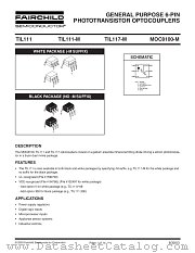TIL117-M datasheet pdf Fairchild Semiconductor
