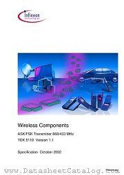 TDK5110 datasheet pdf Infineon