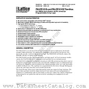 PALCE16V8 datasheet pdf Lattice Semiconductor