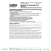 PALCE22V10H-10JI/5 datasheet pdf Lattice Semiconductor