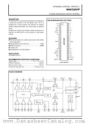 M56733 datasheet pdf Mitsubishi Electric Corporation