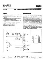 S3526B datasheet pdf AMI Semiconductor