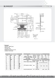 PE12864-007 datasheet pdf Powertip Technology