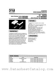 MAN3680A datasheet pdf QT Optoelectronics