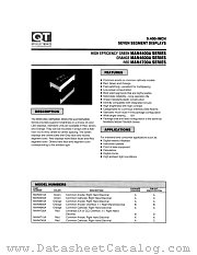 MAN4400A datasheet pdf QT Optoelectronics
