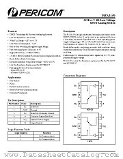 PI5A3159ZCX datasheet pdf Pericom Technology