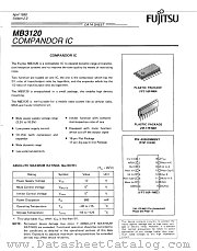MB3120 datasheet pdf Fujitsu Microelectronics