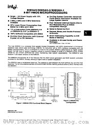 8085AH-2 datasheet pdf Intel