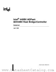 82443BX datasheet pdf Intel