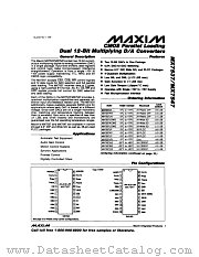MX7547J/D datasheet pdf MAXIM - Dallas Semiconductor