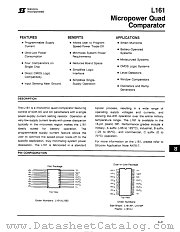 L161 datasheet pdf Vishay
