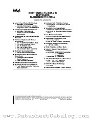 PA28F200BX-T80 datasheet pdf Intel