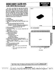 HD613901 datasheet pdf Renesas