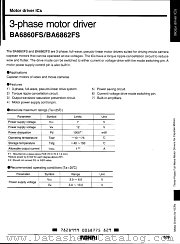 BA6862 datasheet pdf ROHM